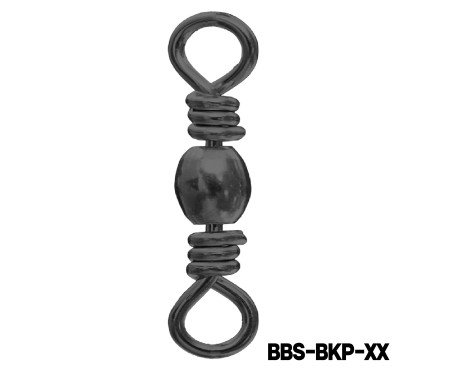 AQUA MARINE - Brass Barrel Swivel-Black Nickel Plated
